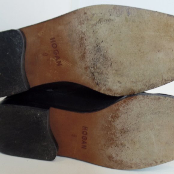 Hogan Multi Colored Block Suede Leather Knee High Zip Up  Riding Boots Sz 9 - Picture 14 of 16